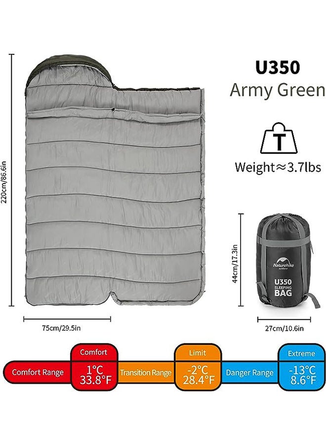 Camping Portable Hollow Cotton Square Sleeping Bag