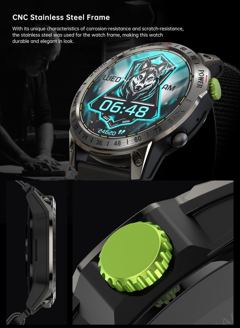 Mens Smartwatch with Bluetooth Calls Fitness Tracker Sports Smart Watch for Men