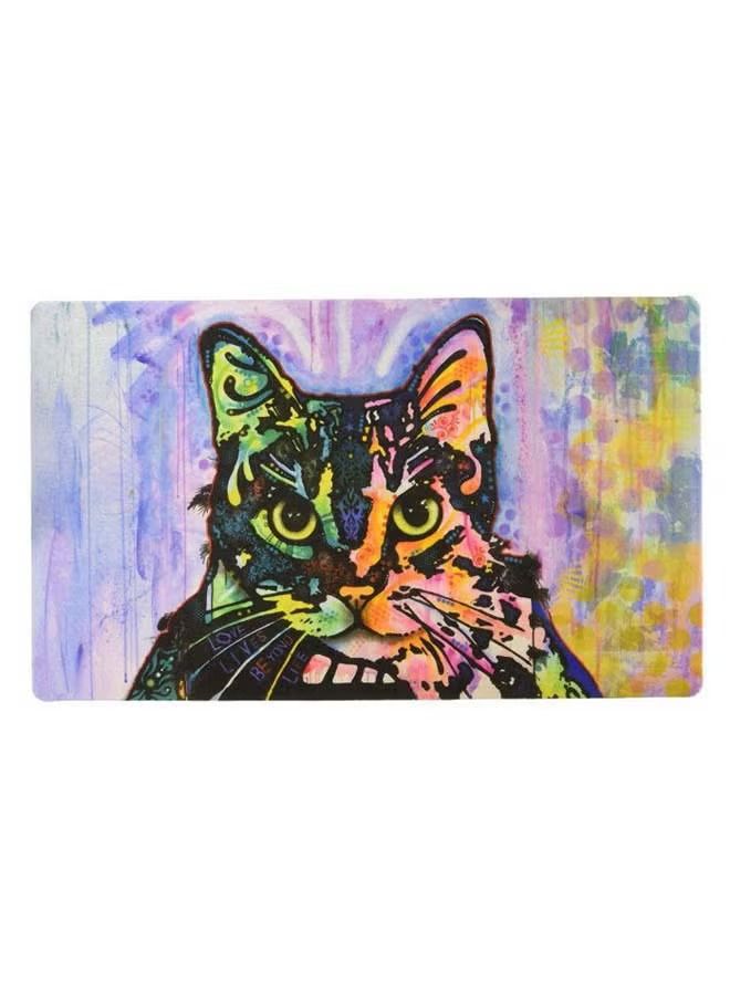 Cats Maya Placement Mat Multicolour 12 x 20inch