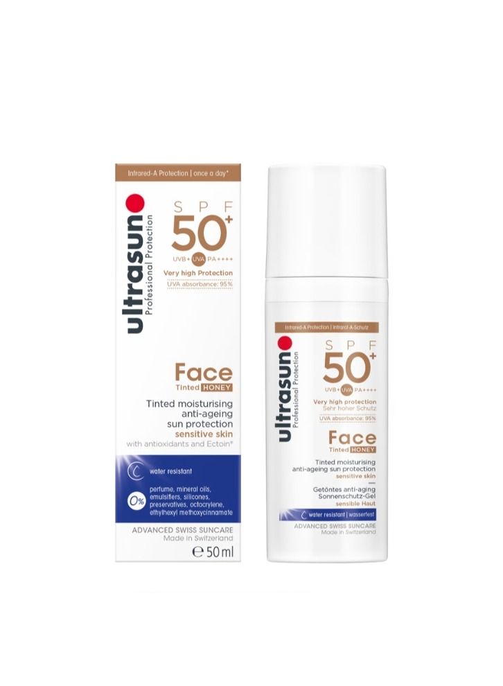 Face Very High SPF50+ Anti-Ageing Tinted Formula Honey 50ml