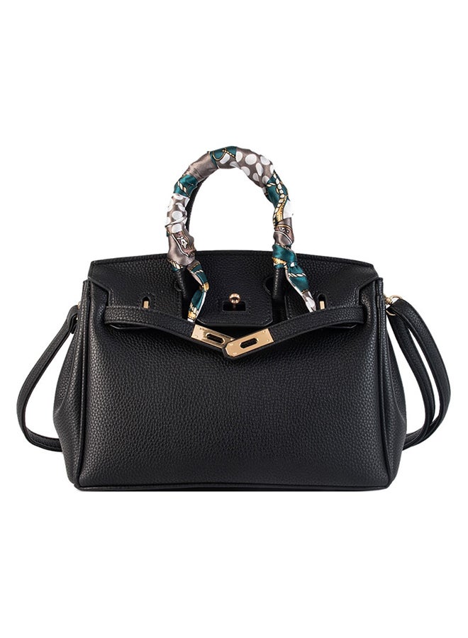 Fashion Light Weight Satchel Black