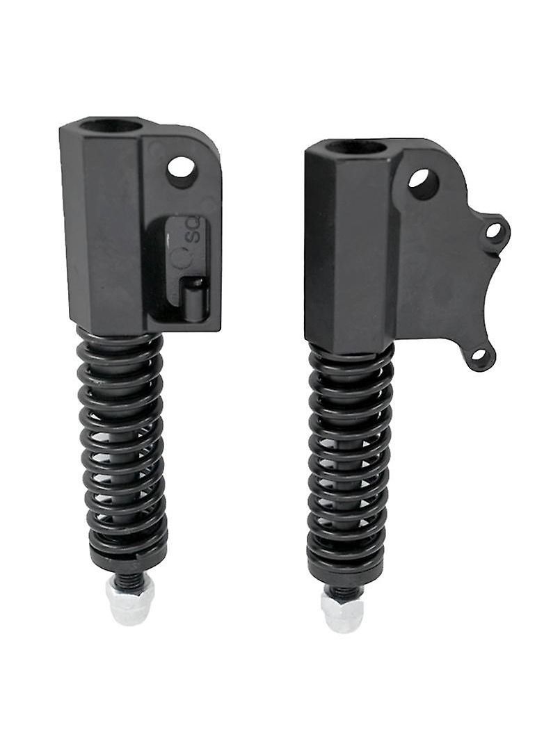 1Pair Spring Assisted Shock Absorber Replacement for KUGOO M4 10-inch Electric Scooter Alloy