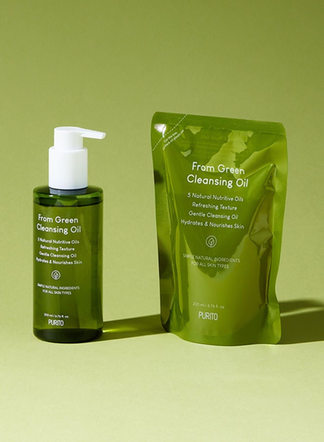 From Green Cleansing Oil (Refill)