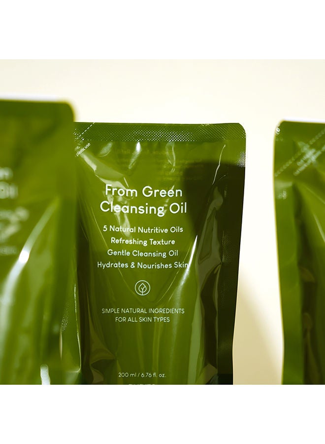 From Green Cleansing Oil (Refill)