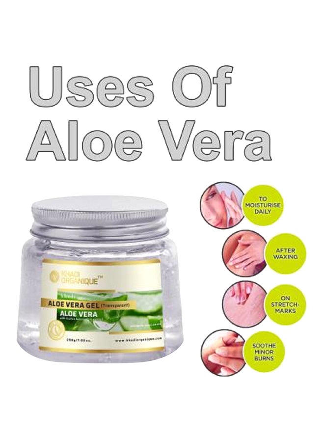 Pack Of 3 Transparent Aloe Vera Gel 600grams