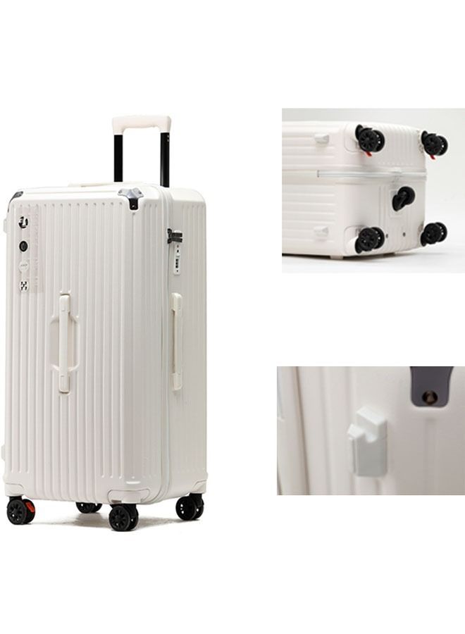 Set of 2 Premium Expandable Aluminum Frame ABS & PC Suitcase With USB charging port and C type and 5 wheel,24/32 Inch