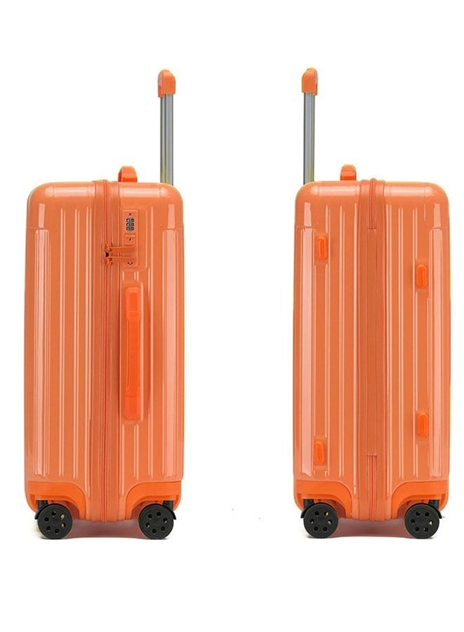 Set of 2 Premium Expandable Aluminum Frame ABS & PC Suitcase 20/28 Inch