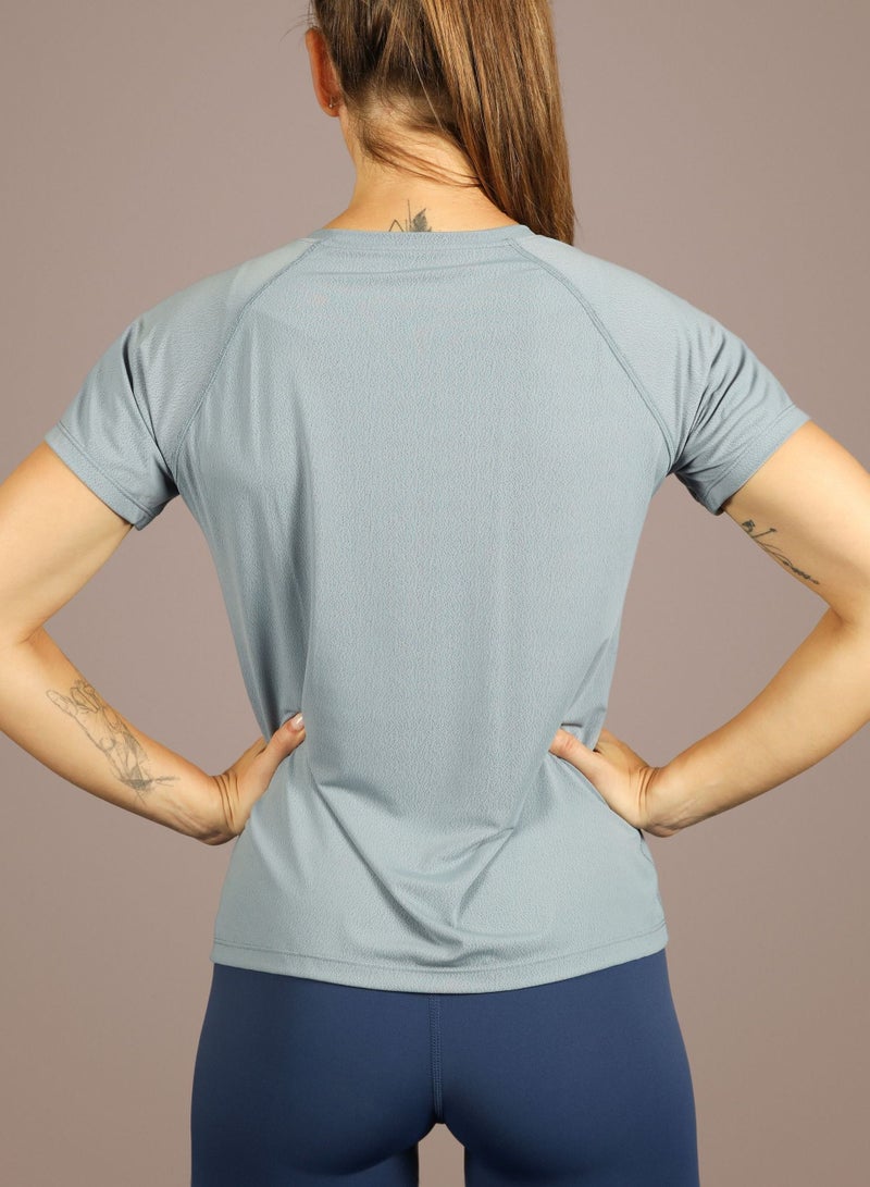 Antares Tee - Ladies T-Shirt - Blue Gray