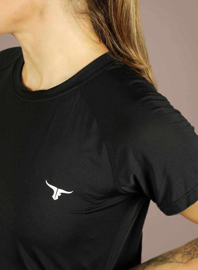 Antares Tee - Ladies T-Shirt - Black
