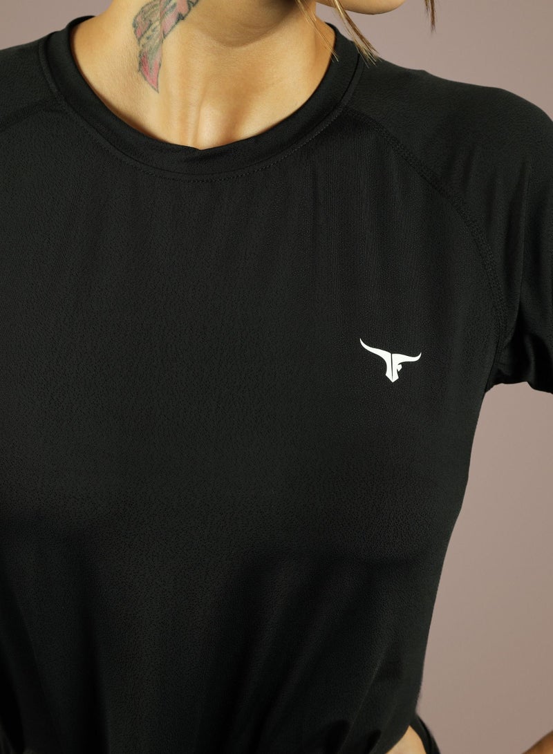 Antares Tee - Ladies T-Shirt - Black