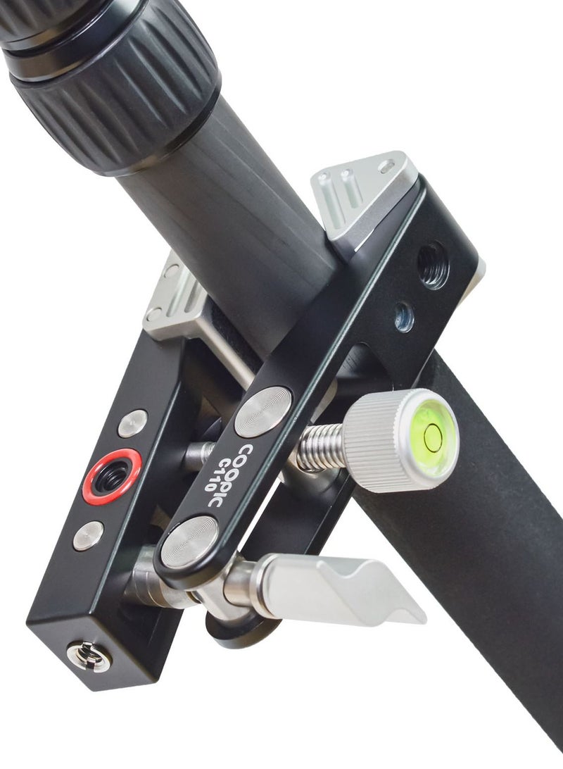 COOPIC C110 Heavy duty super clamp, multi-functional camera clamp with 1/4” thread for DSLR camera, Gopro, monitor, led light, etc