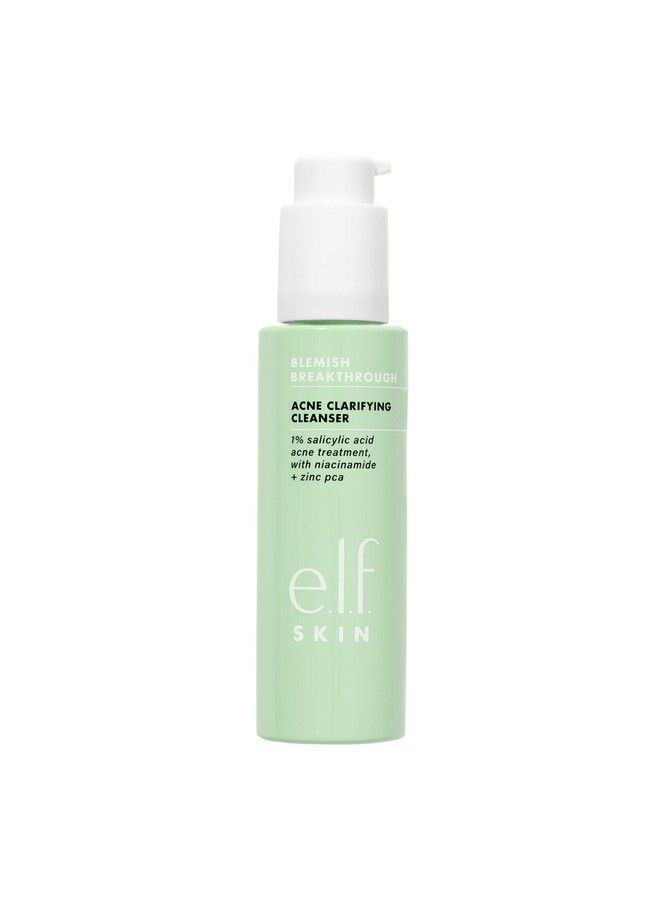 Skin Blemish Breakthrough Acne Clarifying Cleanser Facial Cleanser For Fighting Blemishes Infused With Salicylic Acid Vegan & Crueltyfree