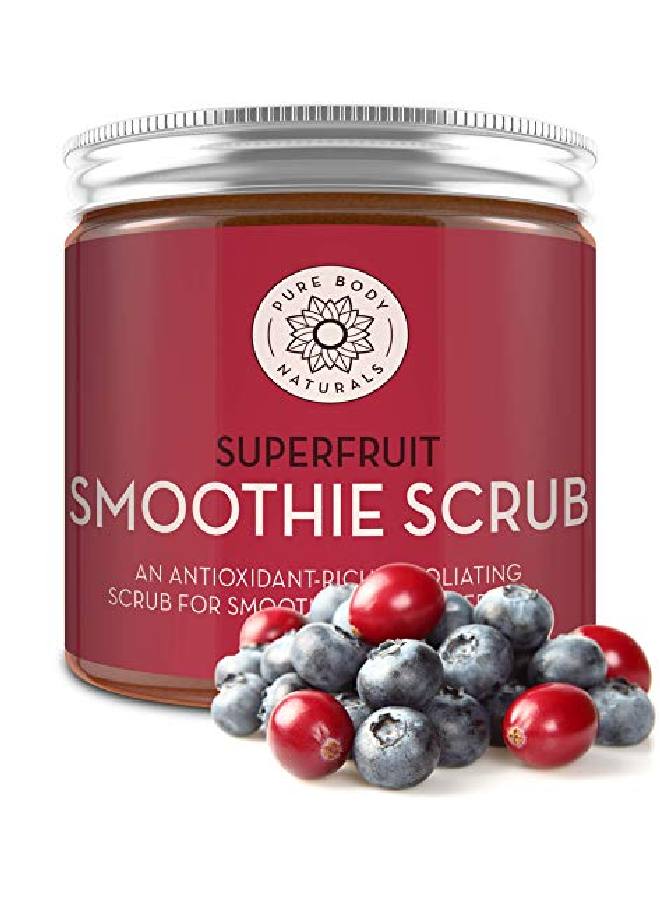 Superfruit Smoothie Scrub 88 Fl Oz By ; Antioxidantrich Exfoliating Scrub For Smooth Rejuvenated Skin