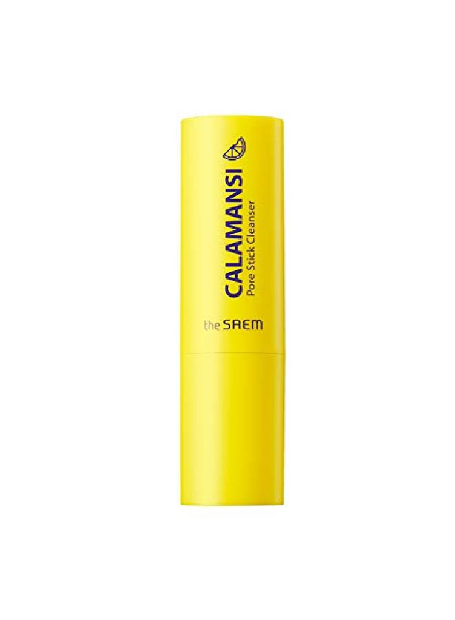 [The Saem] Calamansi Pore Stick Cleanser 15G Skin Clearing Pore Deep Cleansing Stick Removes Blackheads And Sebum Exfoliating Dead Skin Cells