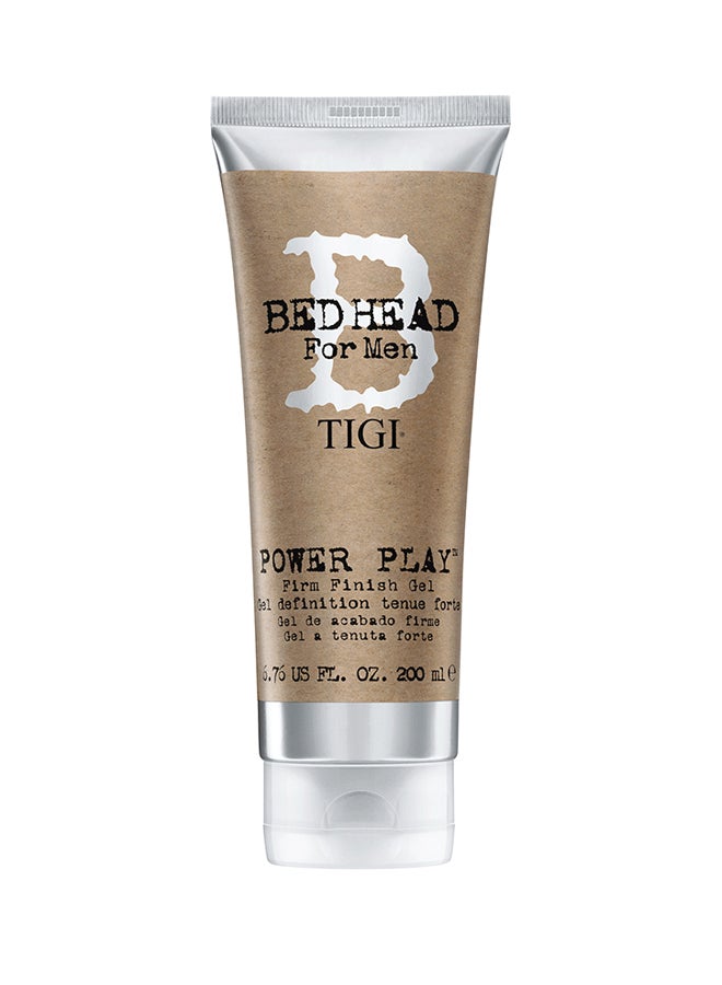 Bed Head B For Men Power Play Firm Finish Gel (New Packaging) 200ml/6.76oz