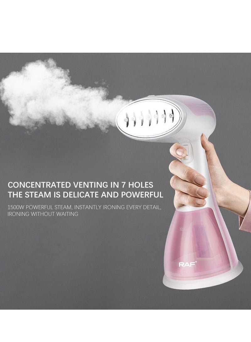 Handheld Household Steam Iron Travel Portable Upright Ironing Machine 1500W 300ml