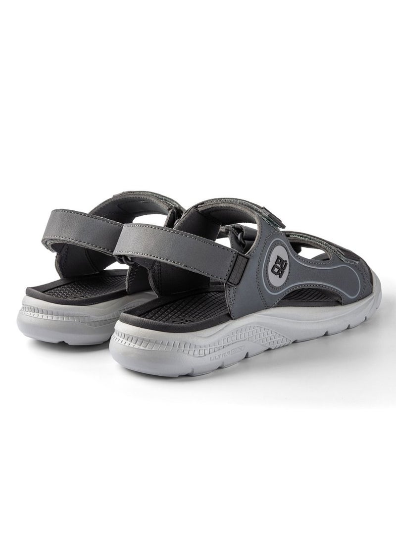 PUCA Sandals For Men | Comfortable Men's Sandals| Gripper Grey