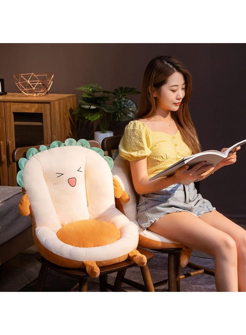 Lumbar Pillow, Backrest, Cushion, Cute, Animal, One-seater Style, Fluffy, Multifunctional, Healing Sofa, Store Decoration, Backrest, Floor Chair, Lightweight, Seat Cushion, Moe Moe Moe, Floor, Office