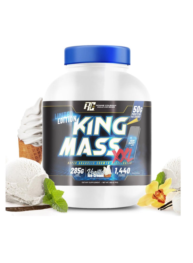 RC KingMass XL Weight Gainer Vanilla icecream 6lb