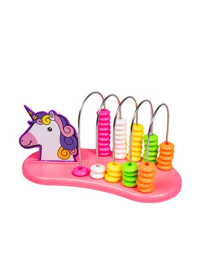 My First Abacus Unicorn ; Learning Kit To Enhance Counting Addition Subtraction Skills For Kids