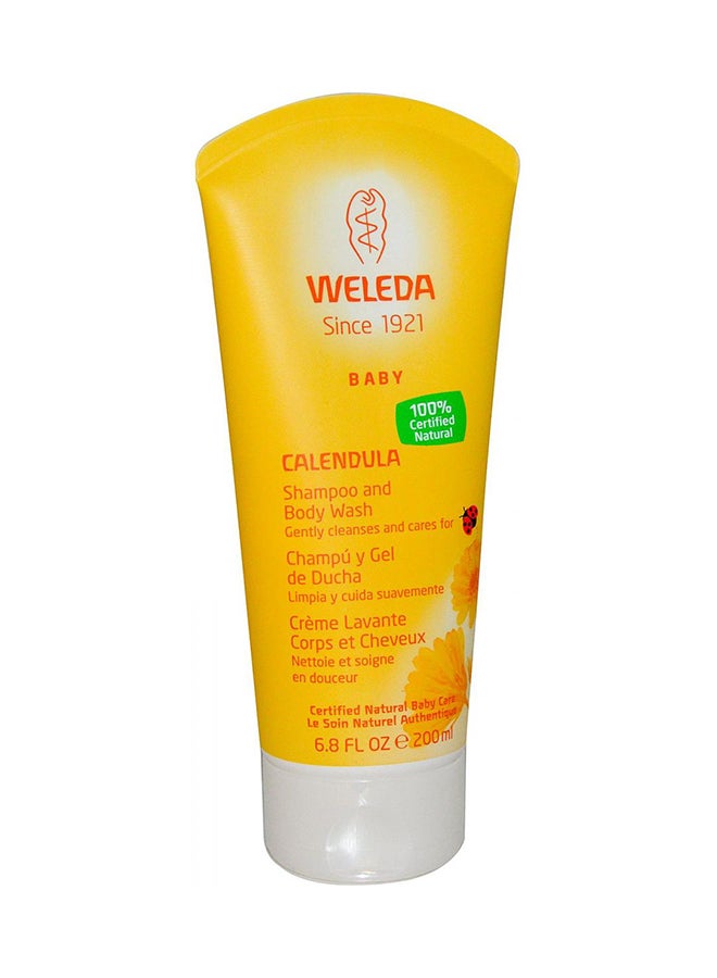 Calendula Baby Shampoo And Body Wash Multicolour 200ml