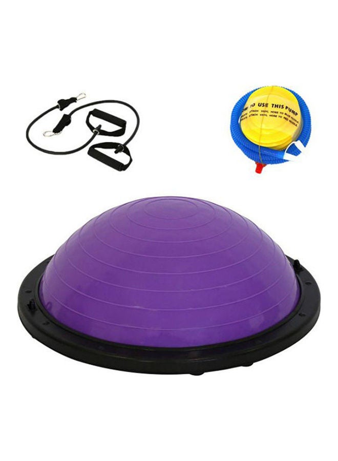 Yoga Balance Trainer Ball With Resistance Bands And A Pump