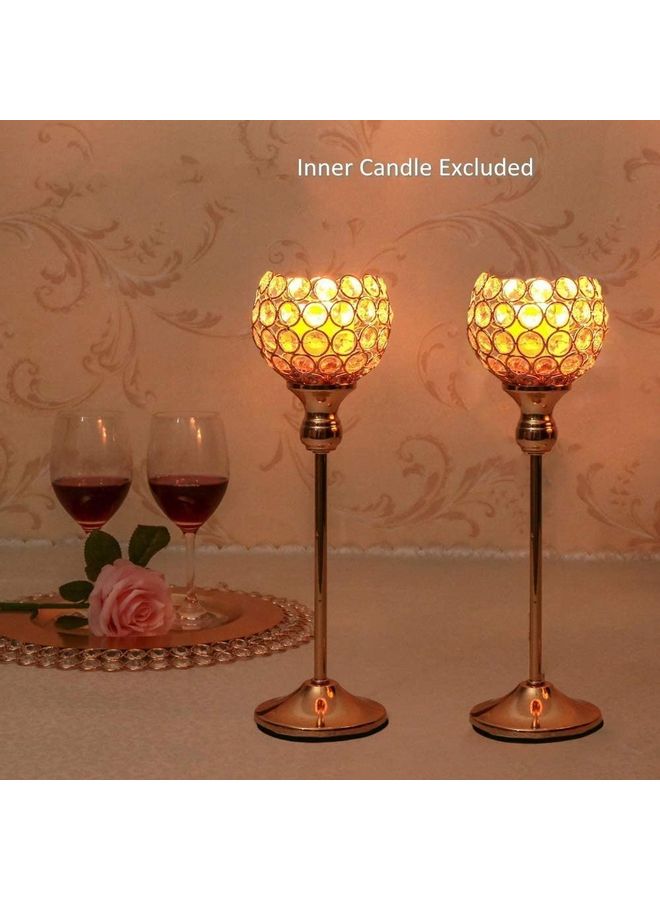 2-Piece Candle Holder Set Multicolour One Size
