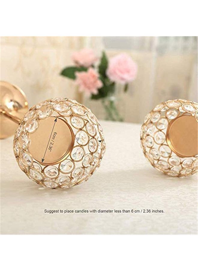 2-Piece Candle Holder Set Multicolour One Size