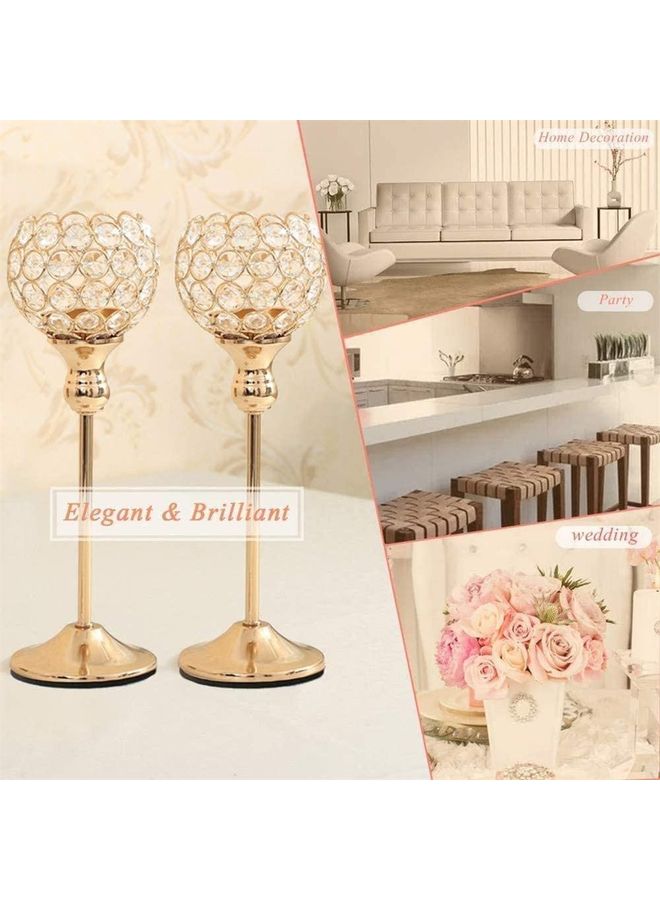 2-Piece Candle Holder Set Multicolour One Size