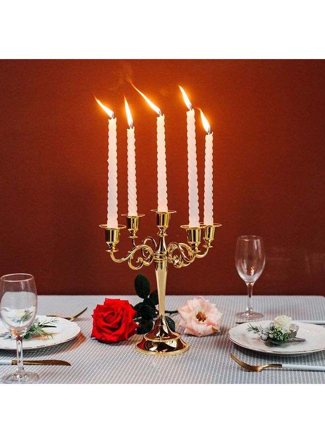 Candle Holder Gold One Size