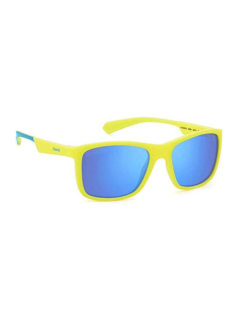 Kids Unisex UV Protection Rectangular Sunglasses - Pld 8053/S Mt Yelazu 49 - Lens Size: 49 Mm
