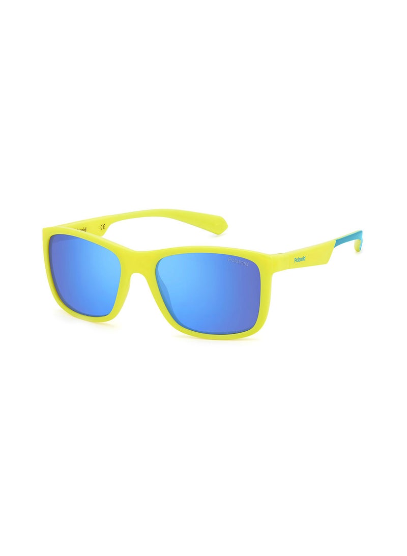 Kids Unisex UV Protection Rectangular Sunglasses - Pld 8053/S Mt Yelazu 49 - Lens Size: 49 Mm