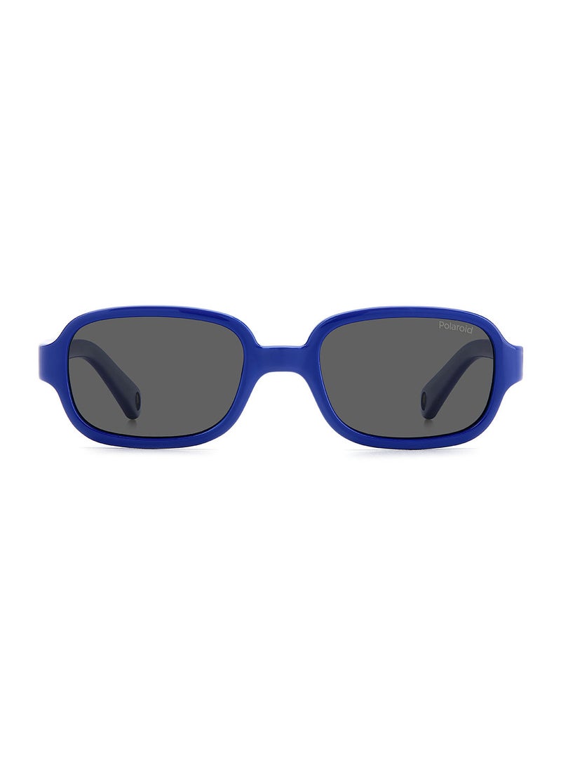 Kids Unisex UV Protection Rectangular Sunglasses - Pld K003/S Blue 43 - Lens Size: 43 Mm