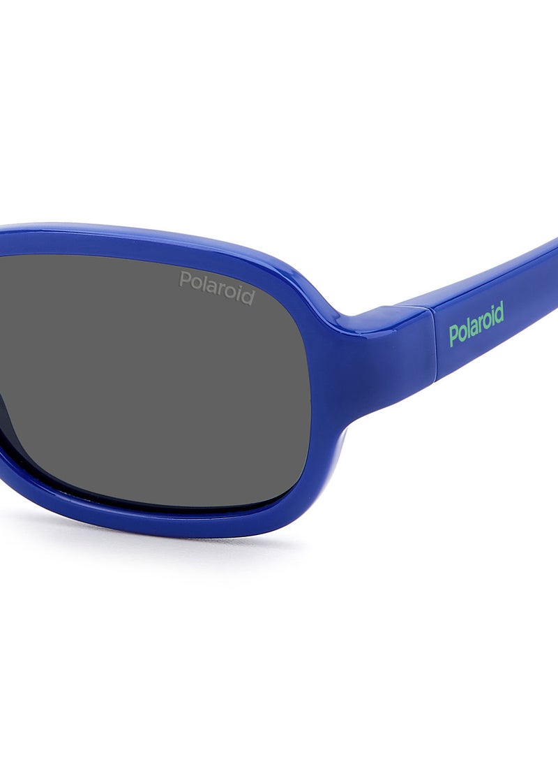 Kids Unisex UV Protection Rectangular Sunglasses - Pld K003/S Blue 43 - Lens Size: 43 Mm