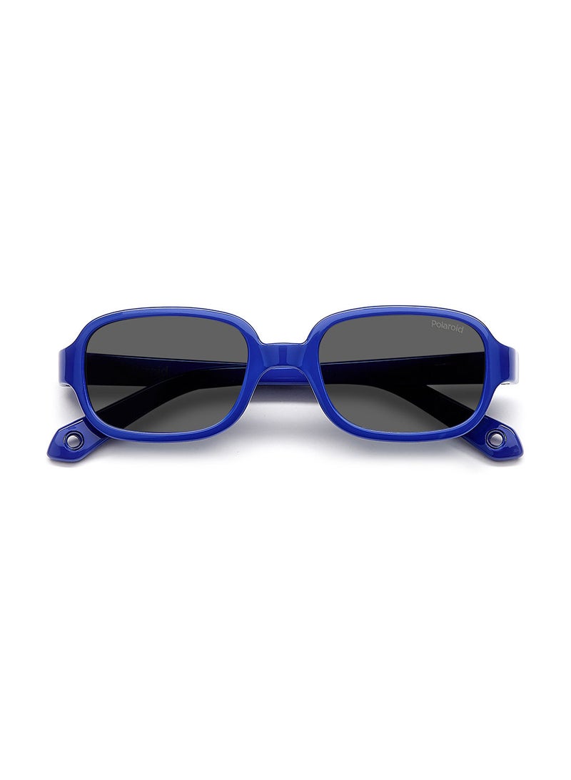 Kids Unisex UV Protection Rectangular Sunglasses - Pld K003/S Blue 43 - Lens Size: 43 Mm