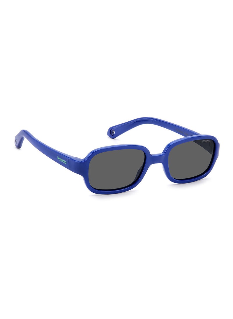 Kids Unisex UV Protection Rectangular Sunglasses - Pld K003/S Blue 43 - Lens Size: 43 Mm