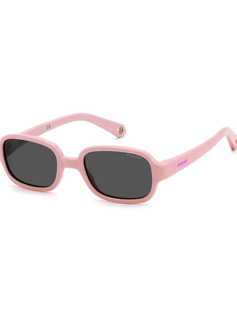 Kids Unisex UV Protection Rectangular Sunglasses - Pld K003/S Pink 43 - Lens Size: 43 Mm