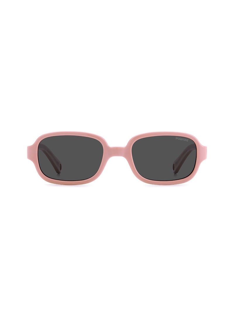 Kids Unisex UV Protection Rectangular Sunglasses - Pld K003/S Pink 43 - Lens Size: 43 Mm