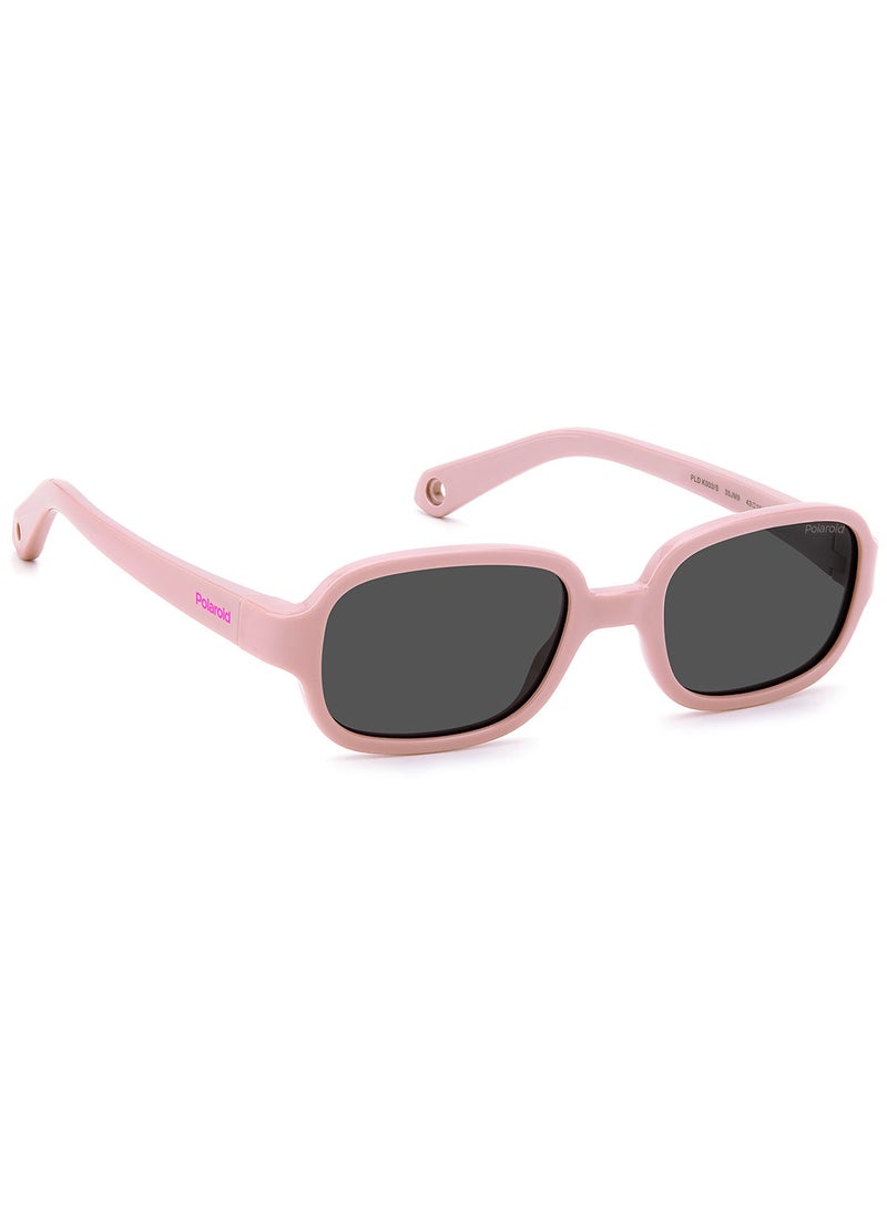 Kids Unisex UV Protection Rectangular Sunglasses - Pld K003/S Pink 43 - Lens Size: 43 Mm