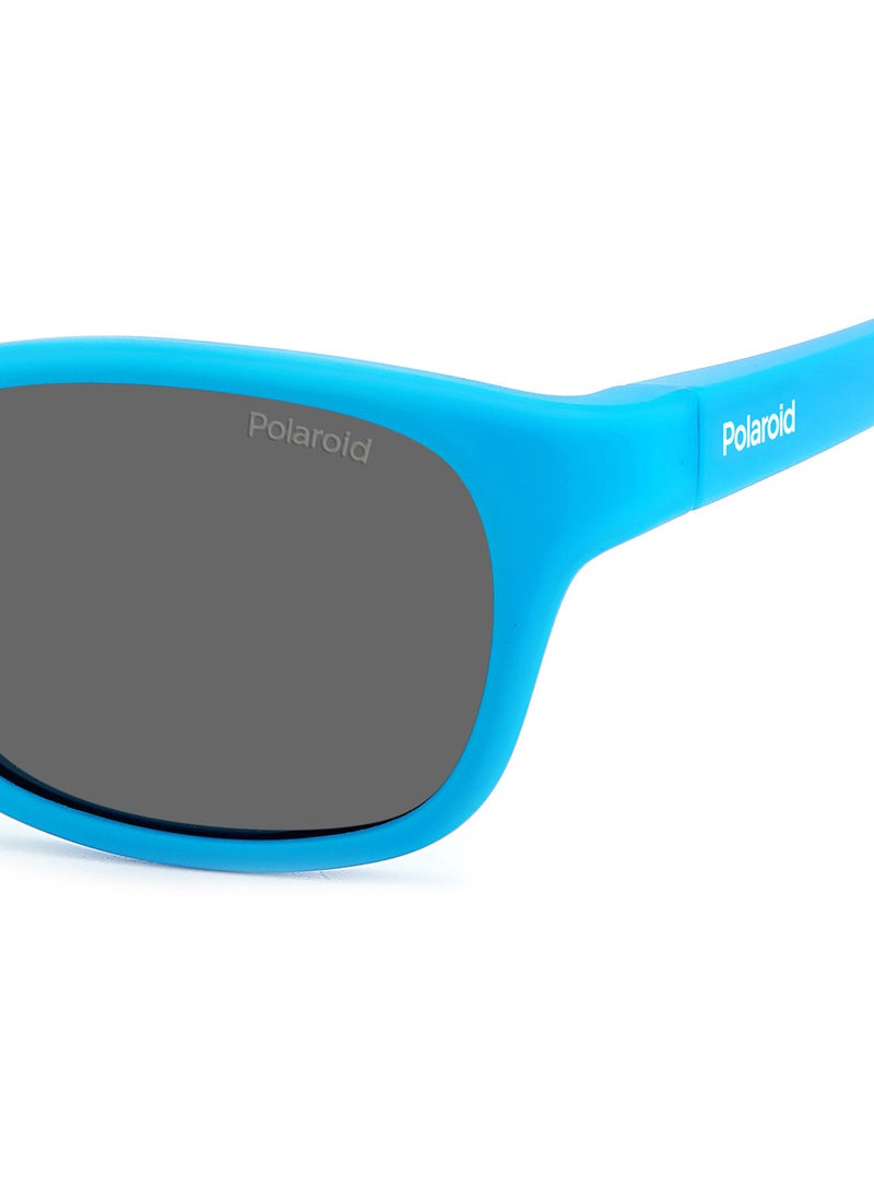 Kids Unisex UV Protection Rectangular Sunglasses - Pld K006/S Azure 44 - Lens Size: 44 Mm