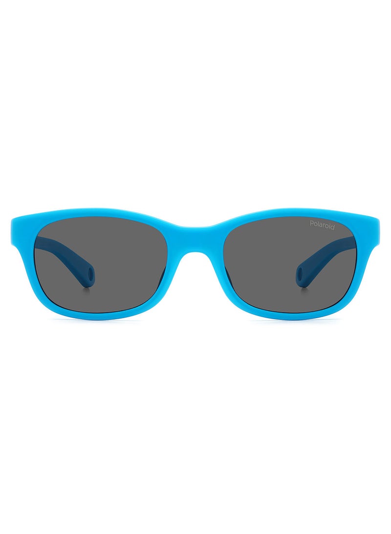 Kids Unisex UV Protection Rectangular Sunglasses - Pld K006/S Azure 44 - Lens Size: 44 Mm