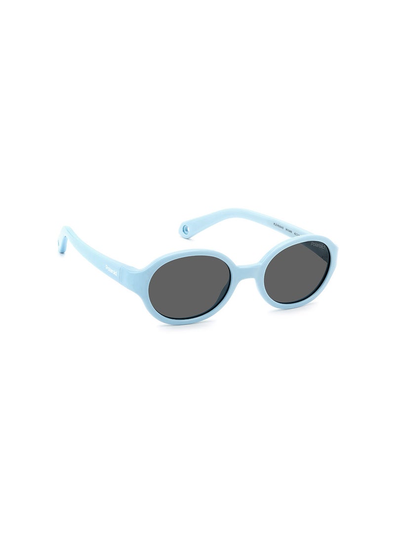 Kids Unisex UV Protection Oval Sunglasses - Pld K004/S Azure 42 - Lens Size: 42 Mm