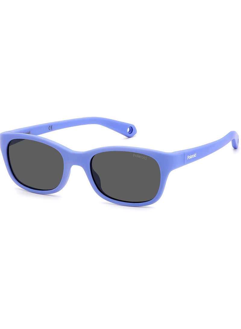 Kids Unisex UV Protection Rectangular Sunglasses - Pld K006/S Lilac 44 - Lens Size: 44 Mm