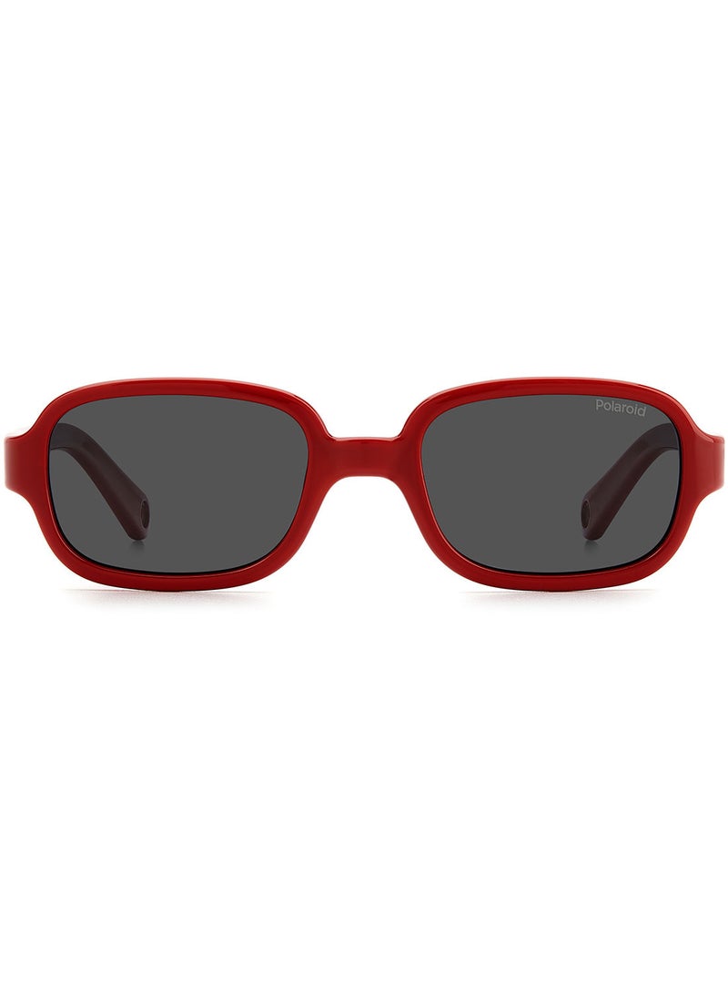 Kids Unisex UV Protection Rectangular Sunglasses - Pld K003/S Red 43 - Lens Size: 43 Mm