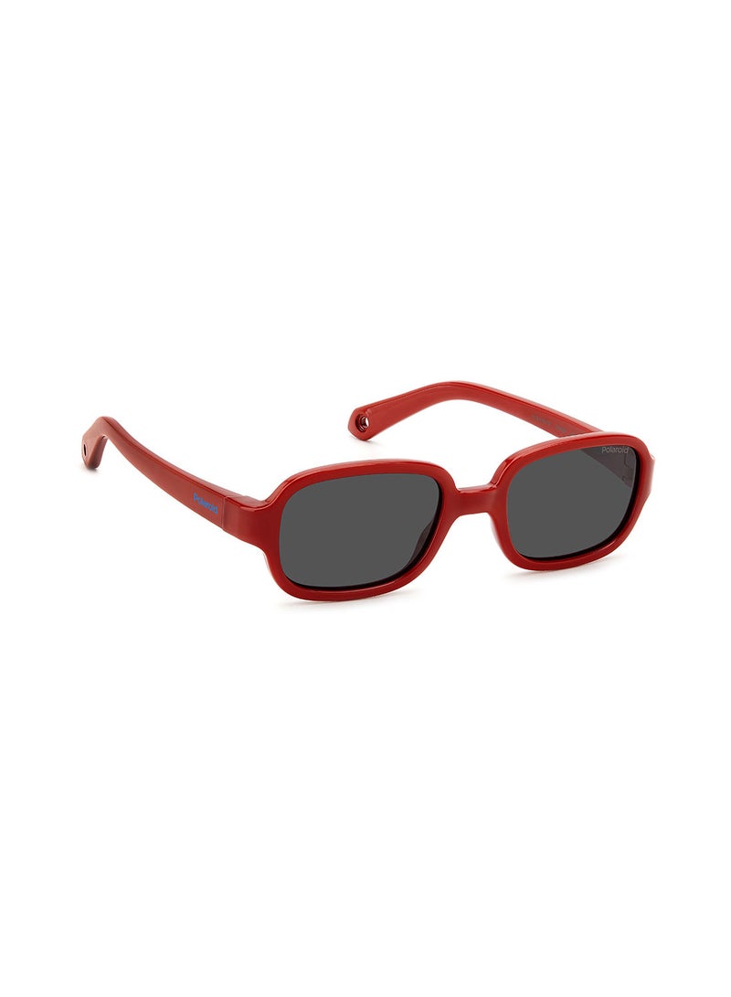 Kids Unisex UV Protection Rectangular Sunglasses - Pld K003/S Red 43 - Lens Size: 43 Mm
