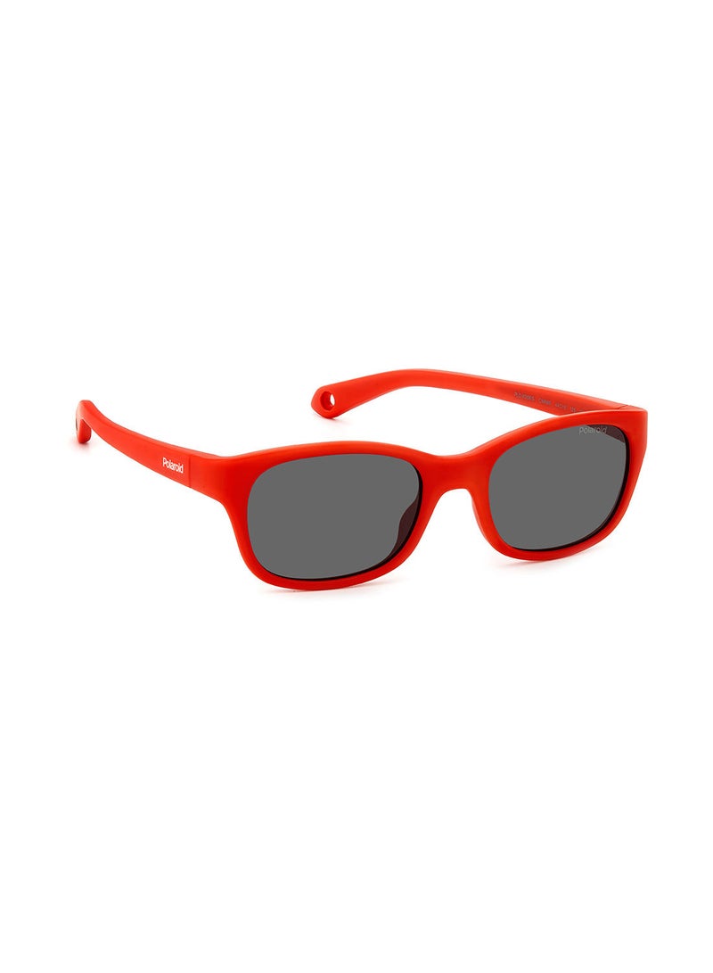 Kids Unisex UV Protection Rectangular Sunglasses - Pld K006/S Red 44 - Lens Size: 44 Mm