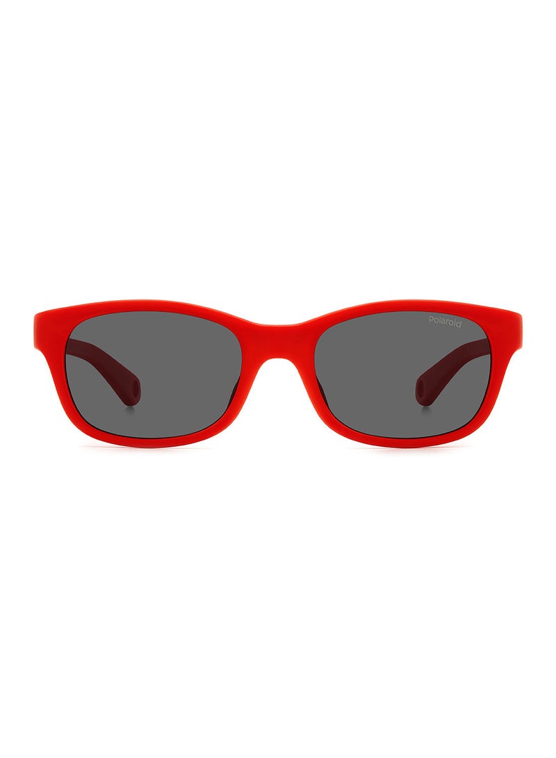 Kids Unisex UV Protection Rectangular Sunglasses - Pld K006/S Red 44 - Lens Size: 44 Mm