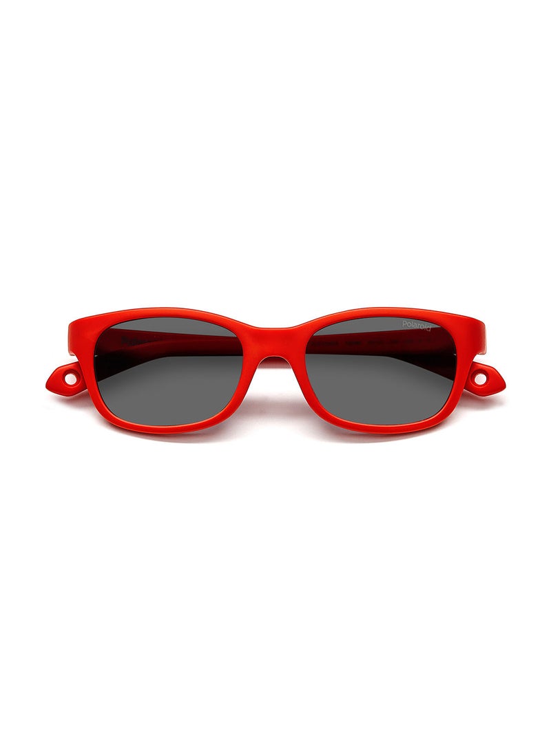 Kids Unisex UV Protection Rectangular Sunglasses - Pld K006/S Red 44 - Lens Size: 44 Mm