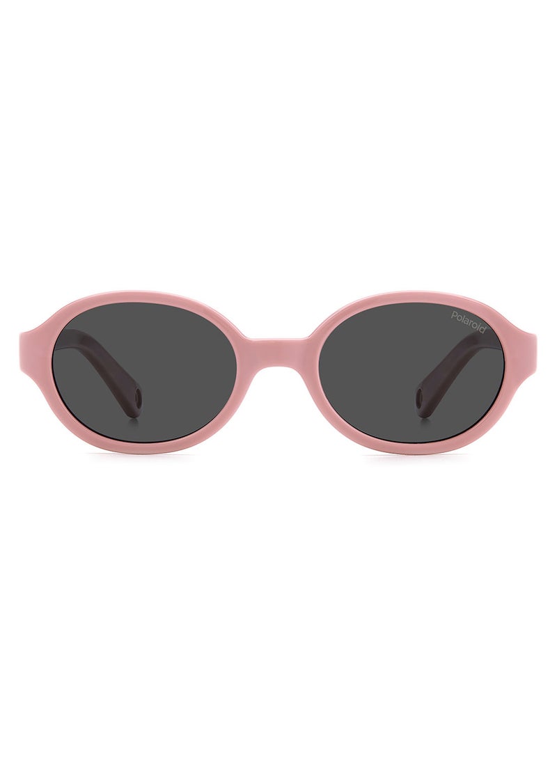 Kids Unisex UV Protection Oval Sunglasses - Pld K004/S Pink 42 - Lens Size: 42 Mm