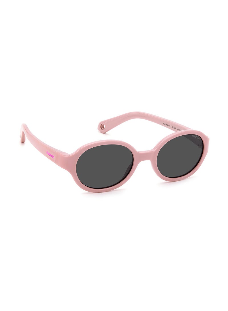 Kids Unisex UV Protection Oval Sunglasses - Pld K004/S Pink 42 - Lens Size: 42 Mm